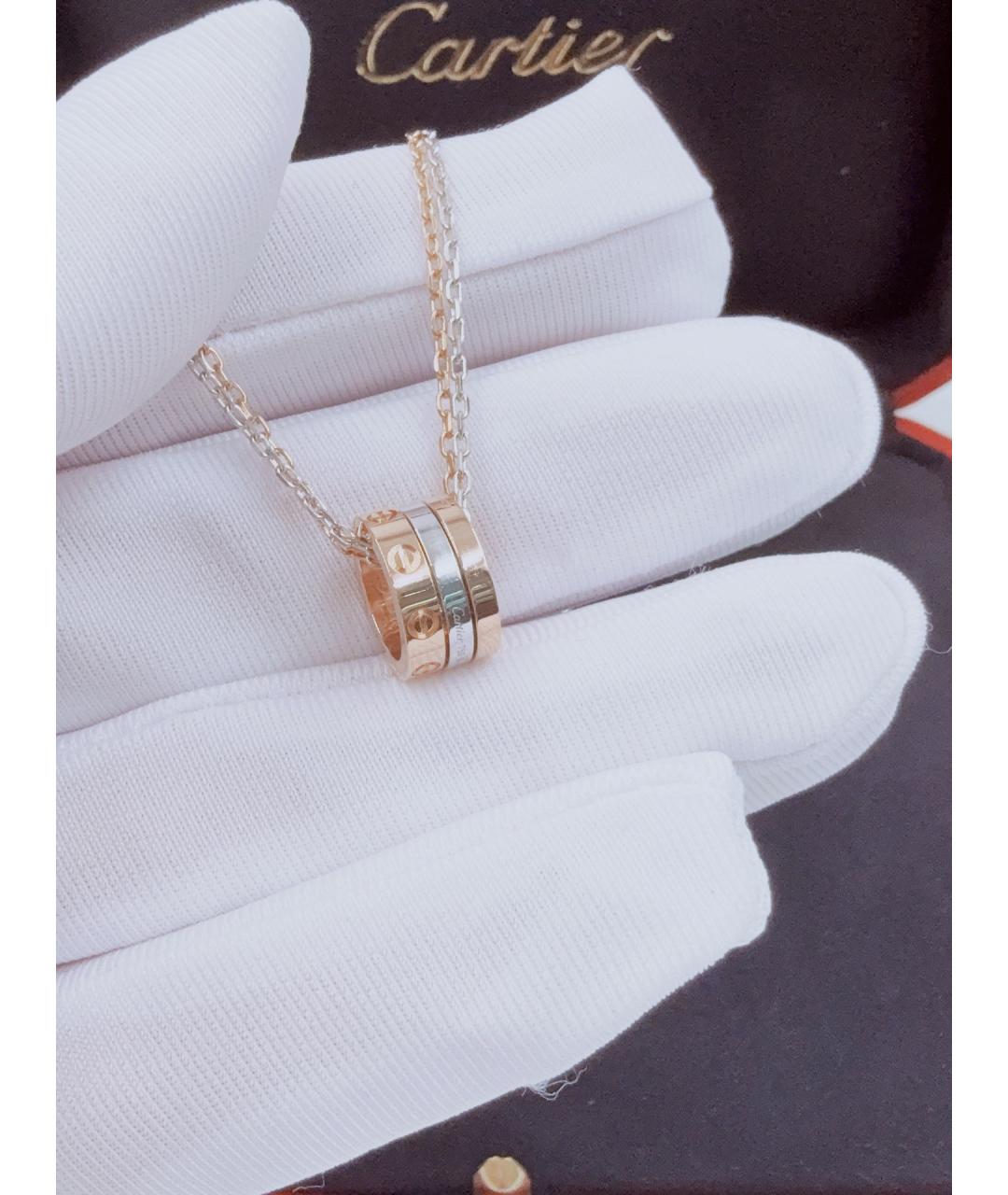 CARTIER Золотое колье из розового золота, фото 4