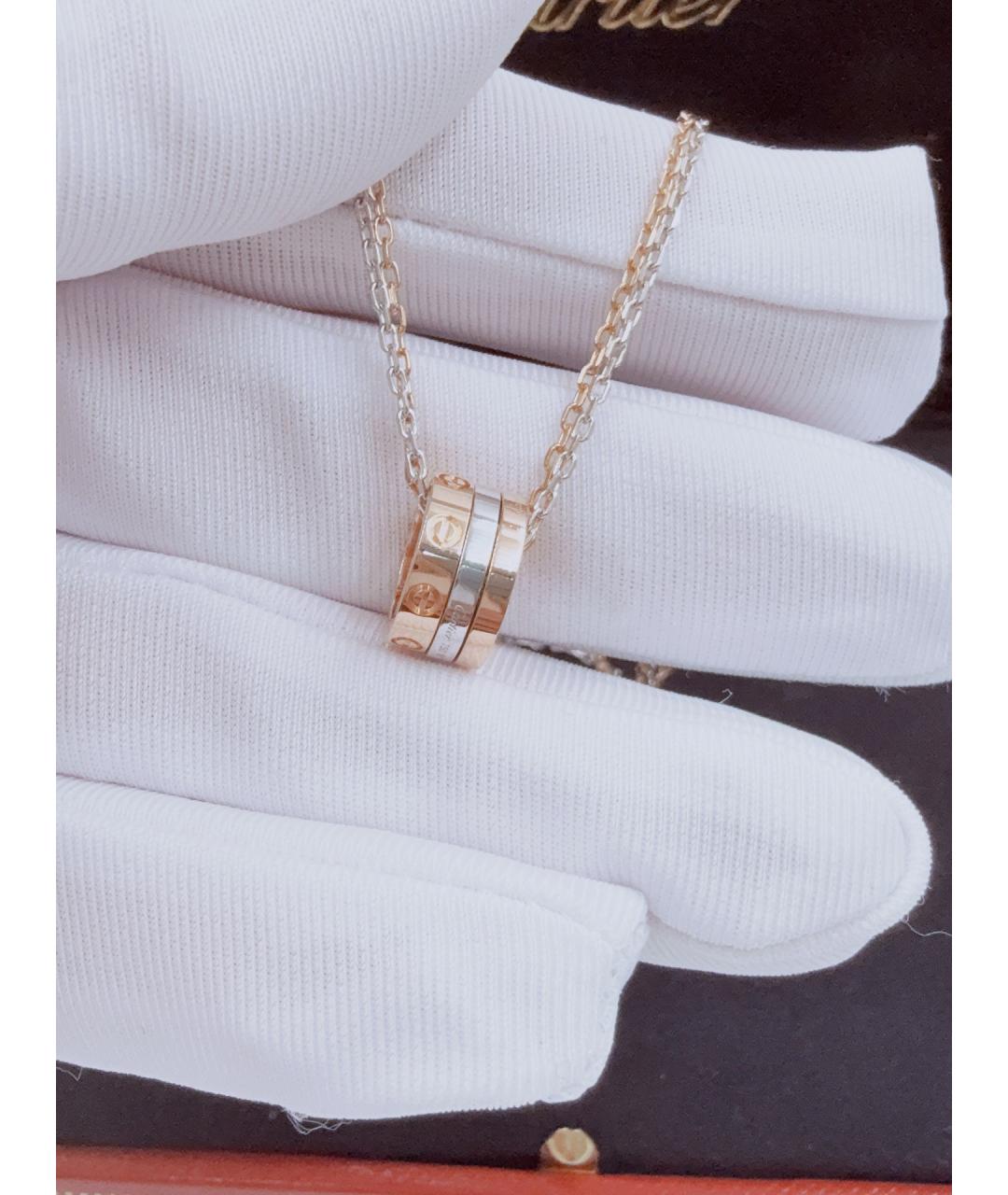 CARTIER Золотое колье из розового золота, фото 5