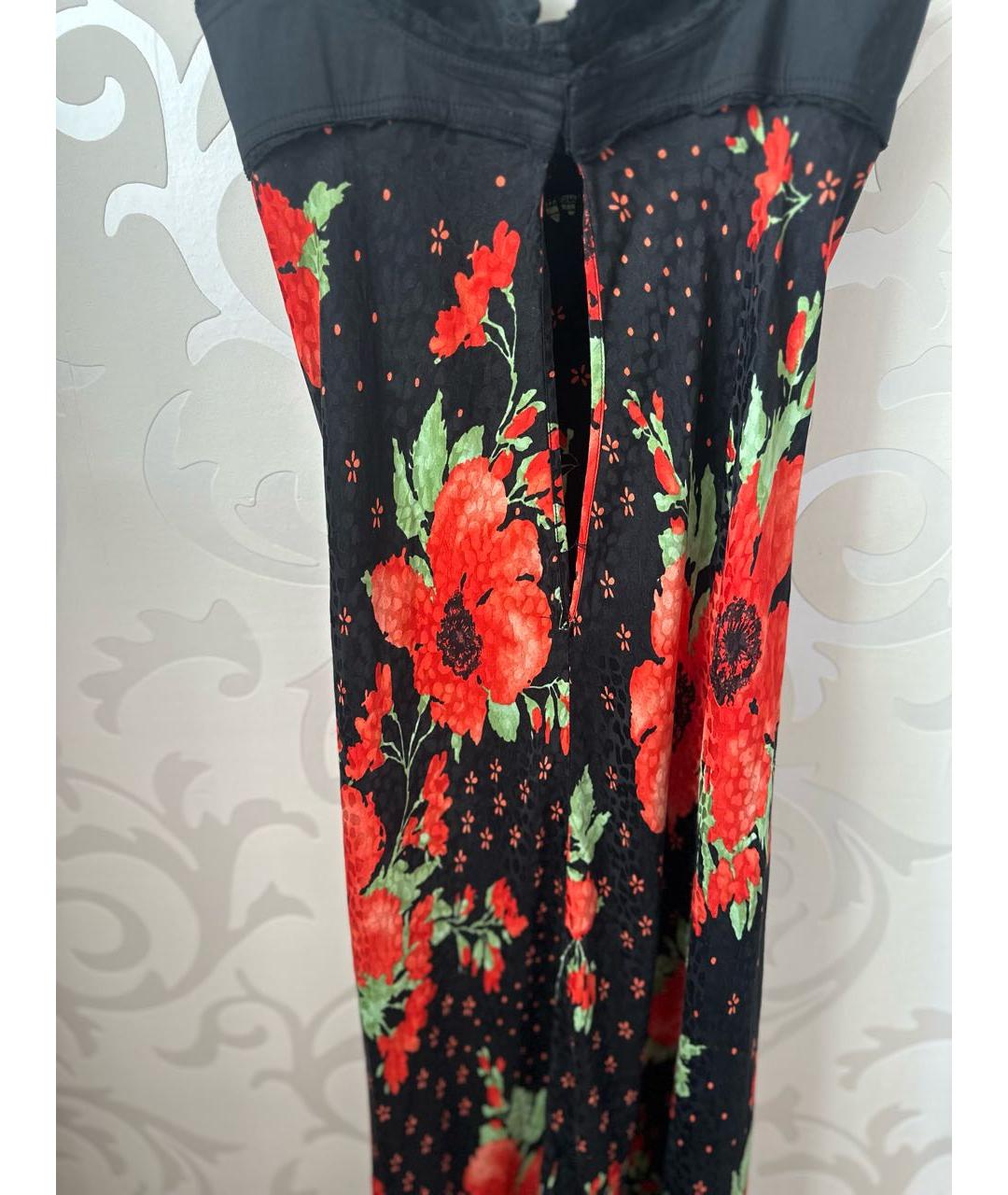 DOLCE&GABBANA Красный шелковый сарафан, фото 8