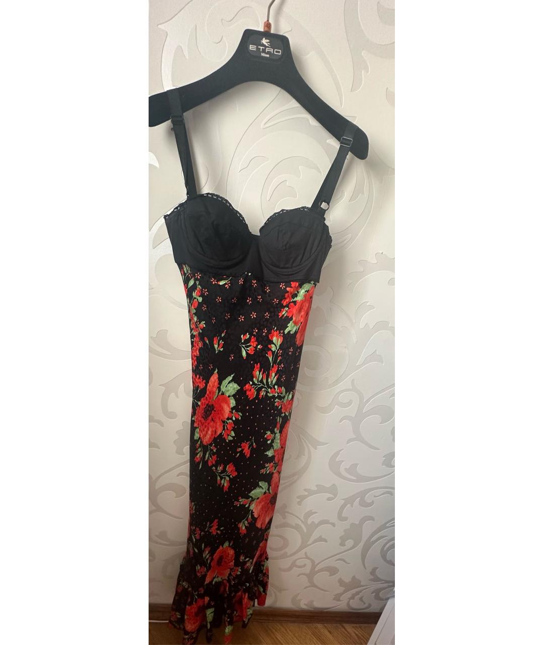 DOLCE&GABBANA Красный шелковый сарафан, фото 5