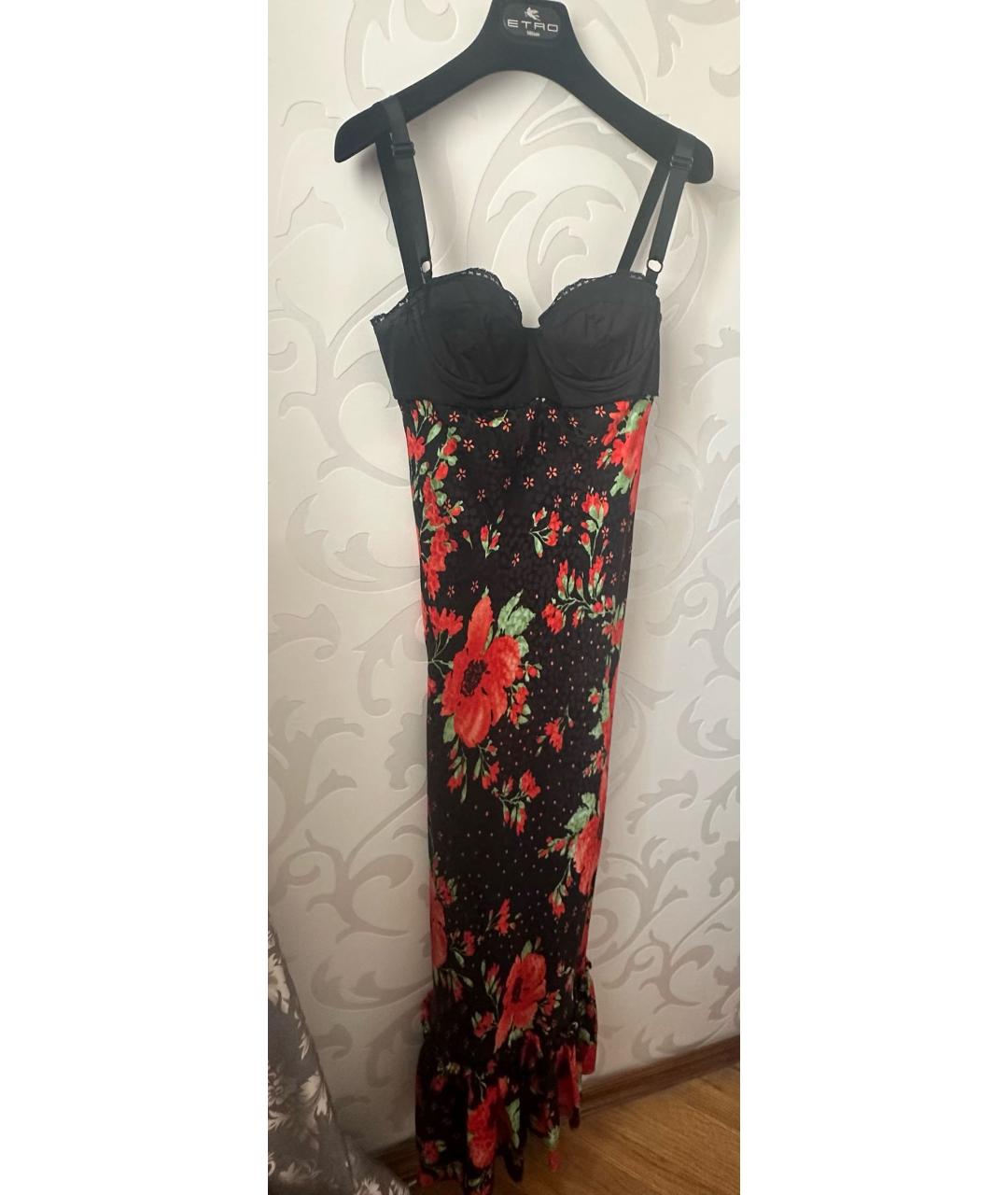 DOLCE&GABBANA Красный шелковый сарафан, фото 9