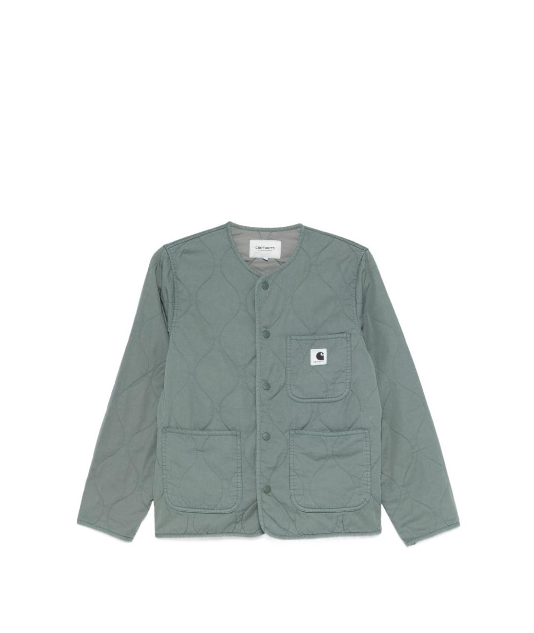 CARHARTT WIP Зеленая хлопковая куртка, фото 1