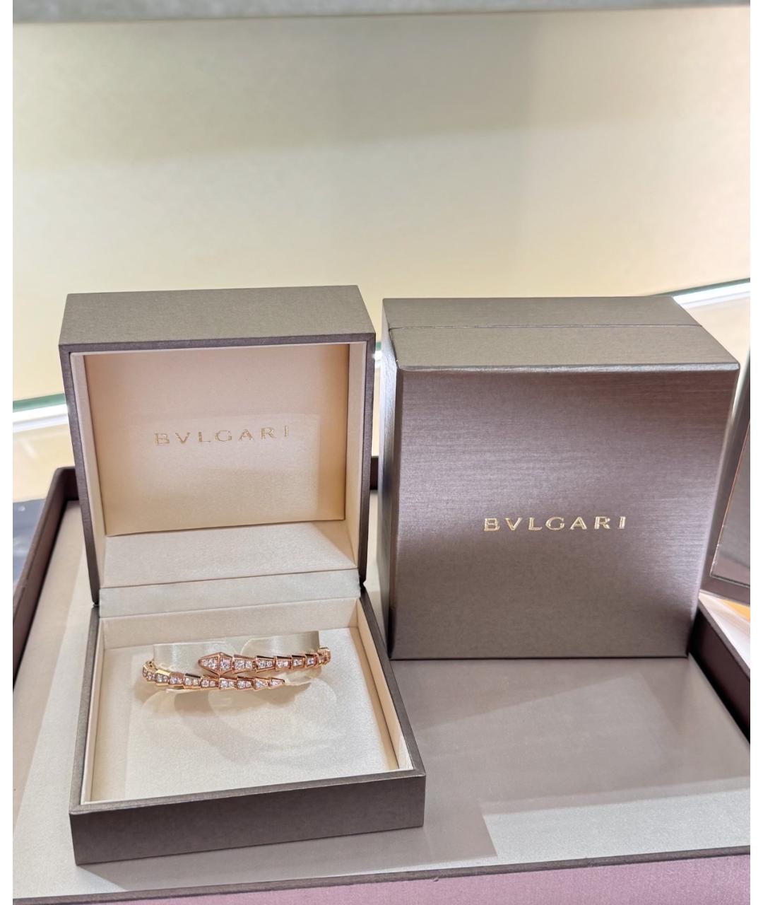 BVLGARI Золотой браслет из розового золота, фото 4