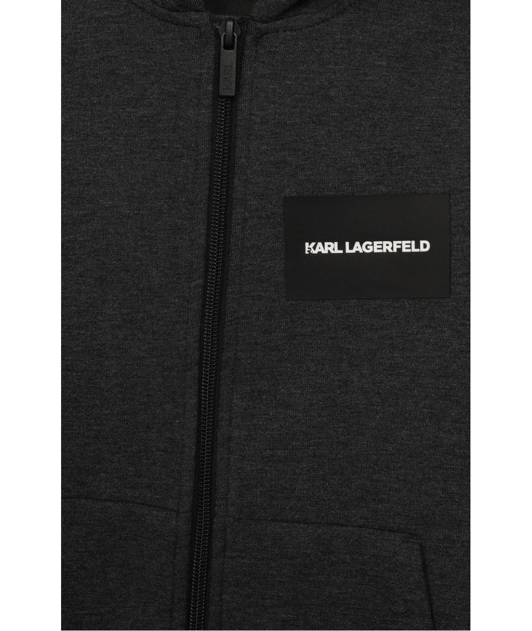 KARL LAGERFELD Антрацитовый комплект, фото 5