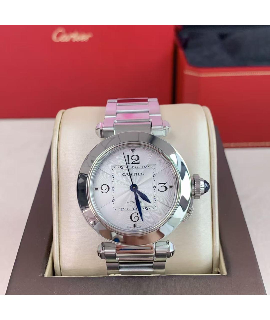 CARTIER Серебряные часы, фото 2