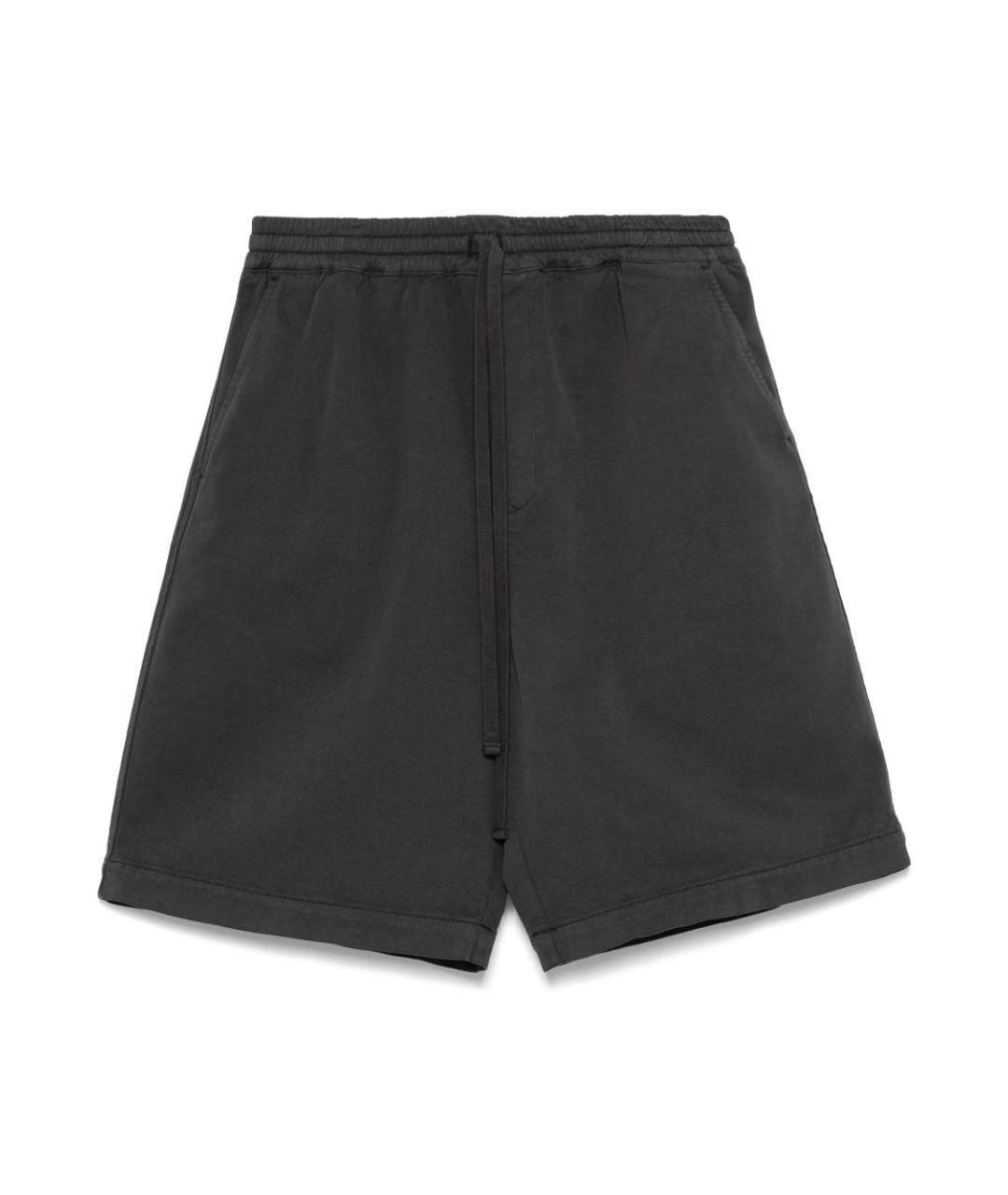 CARHARTT WIP Серые хлопковые шорты, фото 1