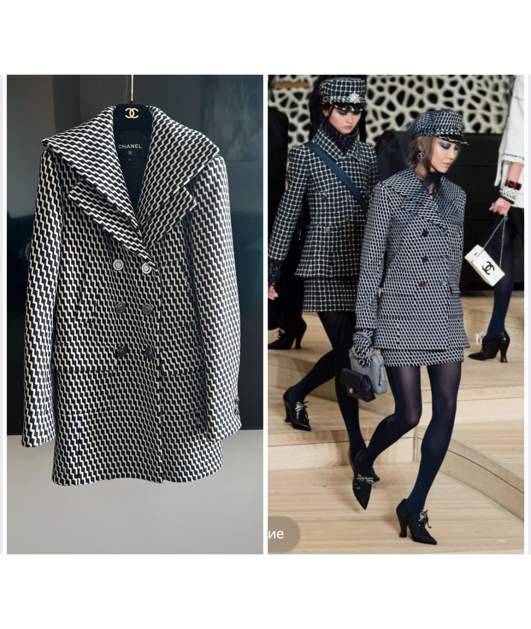 CHANEL Шерстяное пальто, фото 7