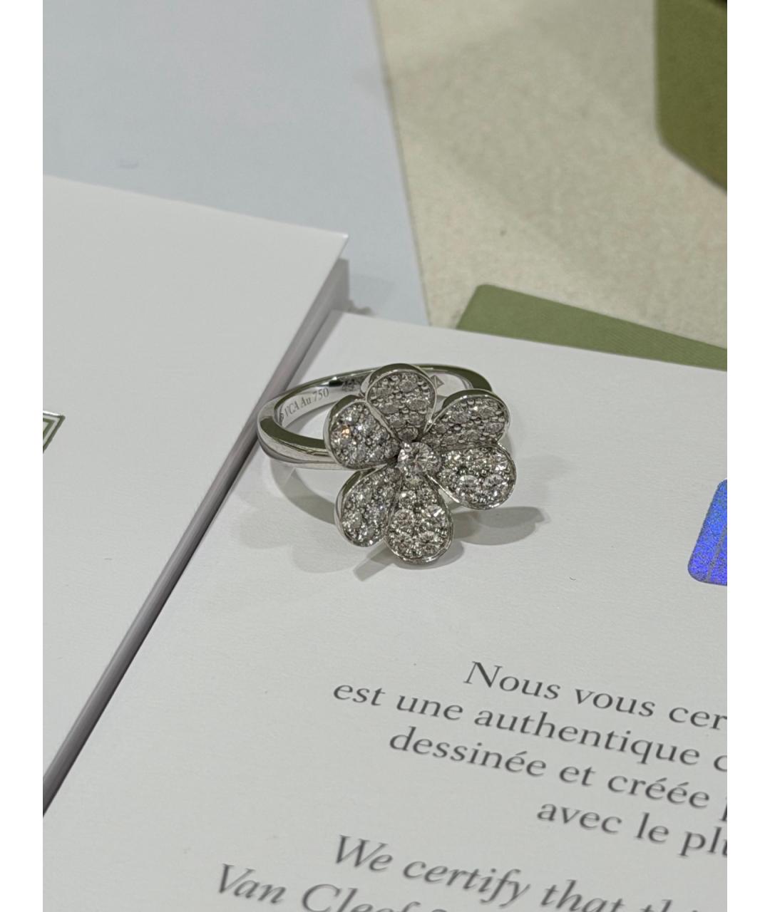 VAN CLEEF & ARPELS Серебряное кольцо из белого золота, фото 8