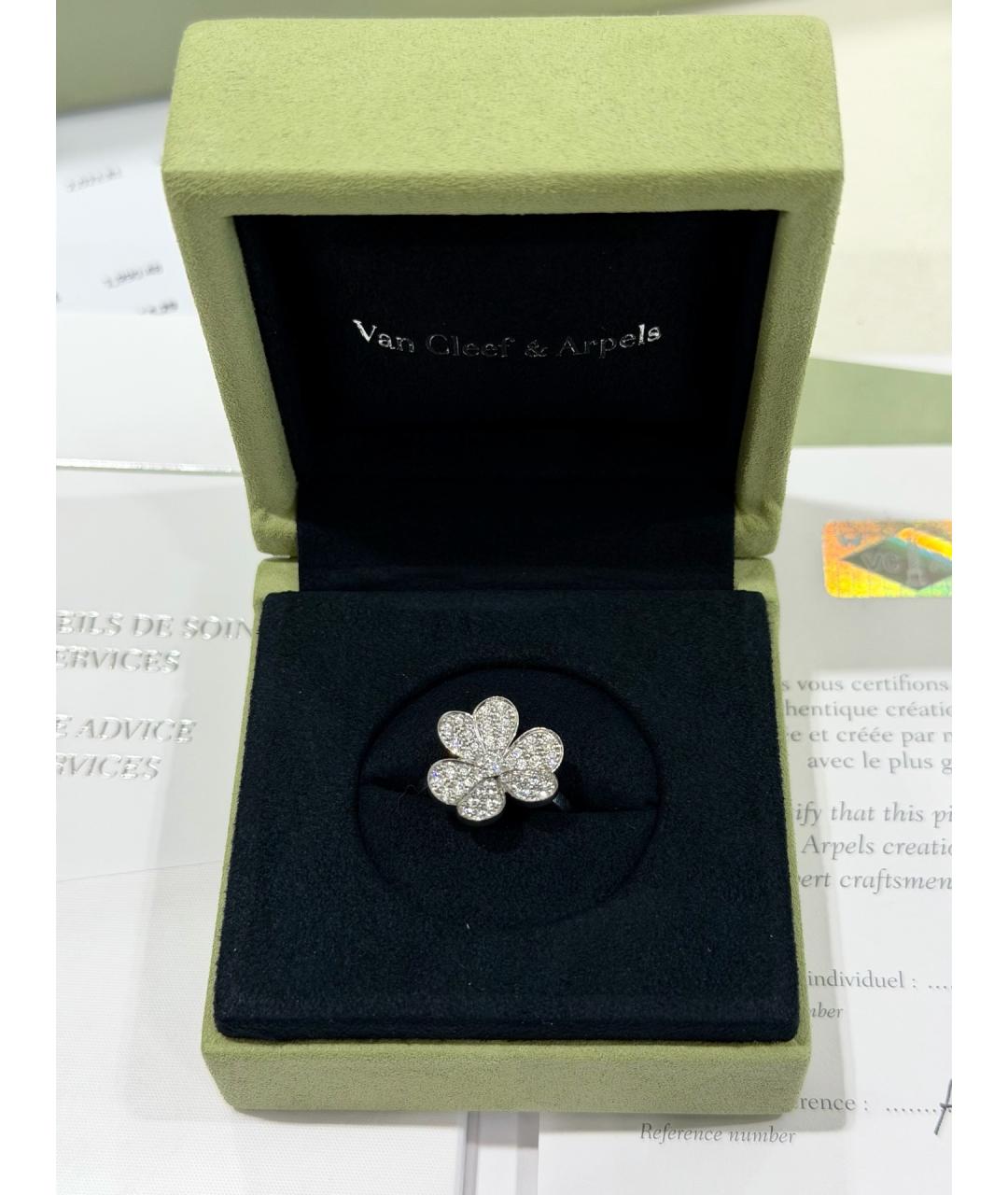 VAN CLEEF & ARPELS Серебряное кольцо из белого золота, фото 3