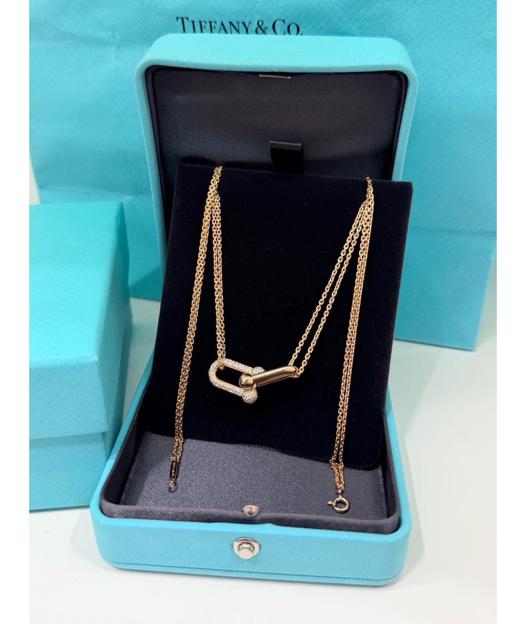 TIFFANY&CO Золотое колье из розового золота, фото 3