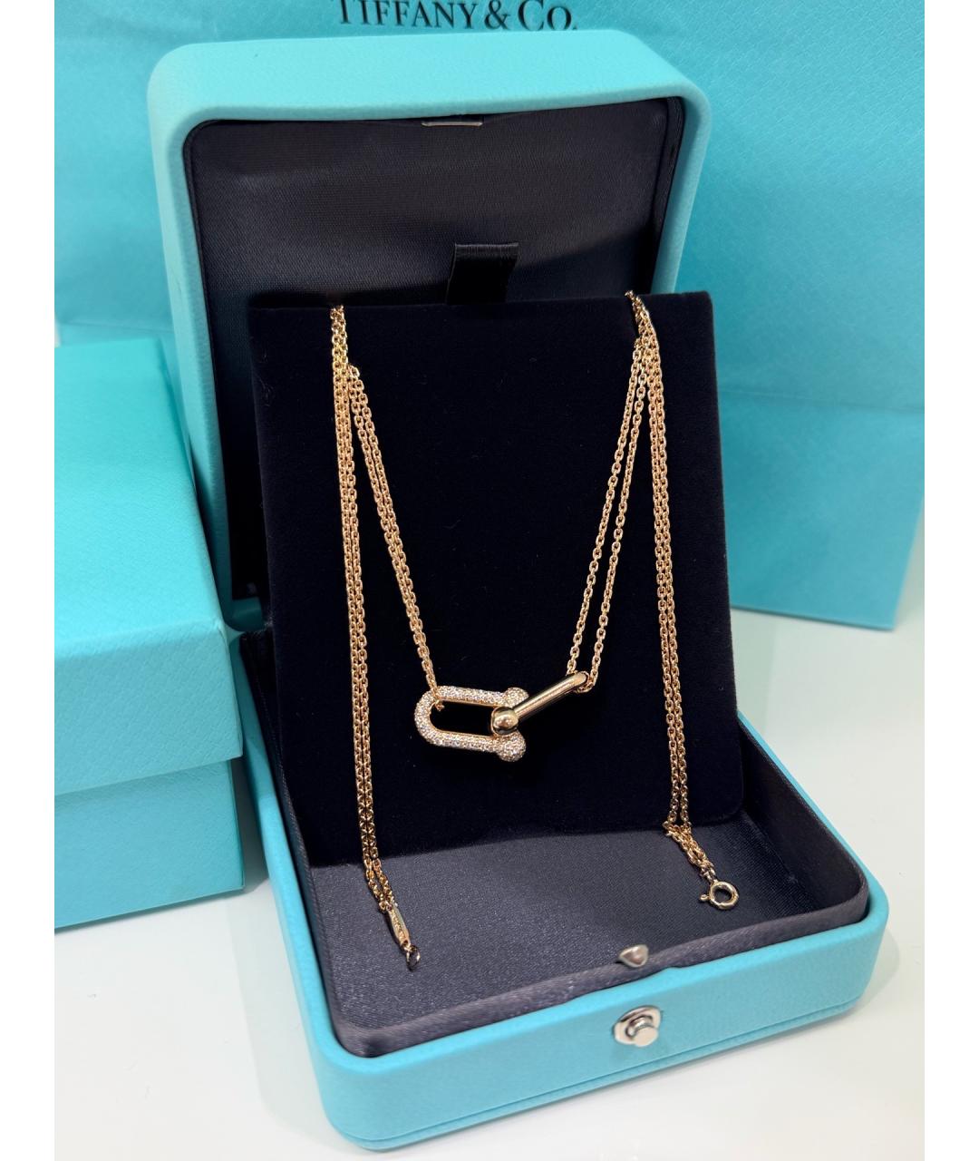 TIFFANY&CO Золотое колье из розового золота, фото 2