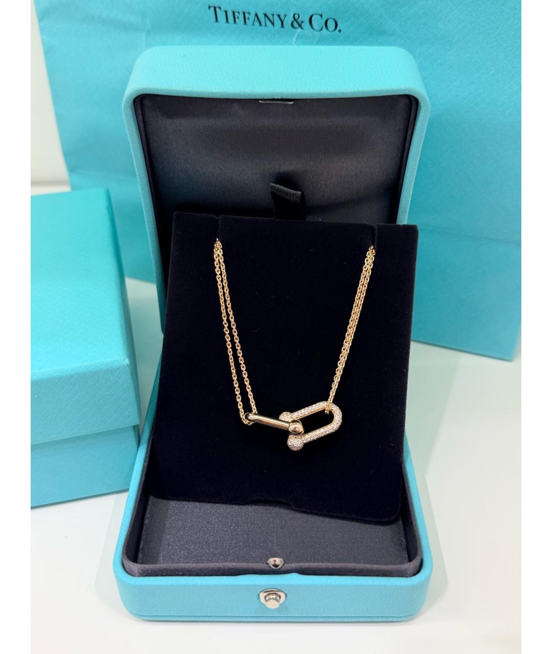 TIFFANY&CO Золотое колье из розового золота, фото 7