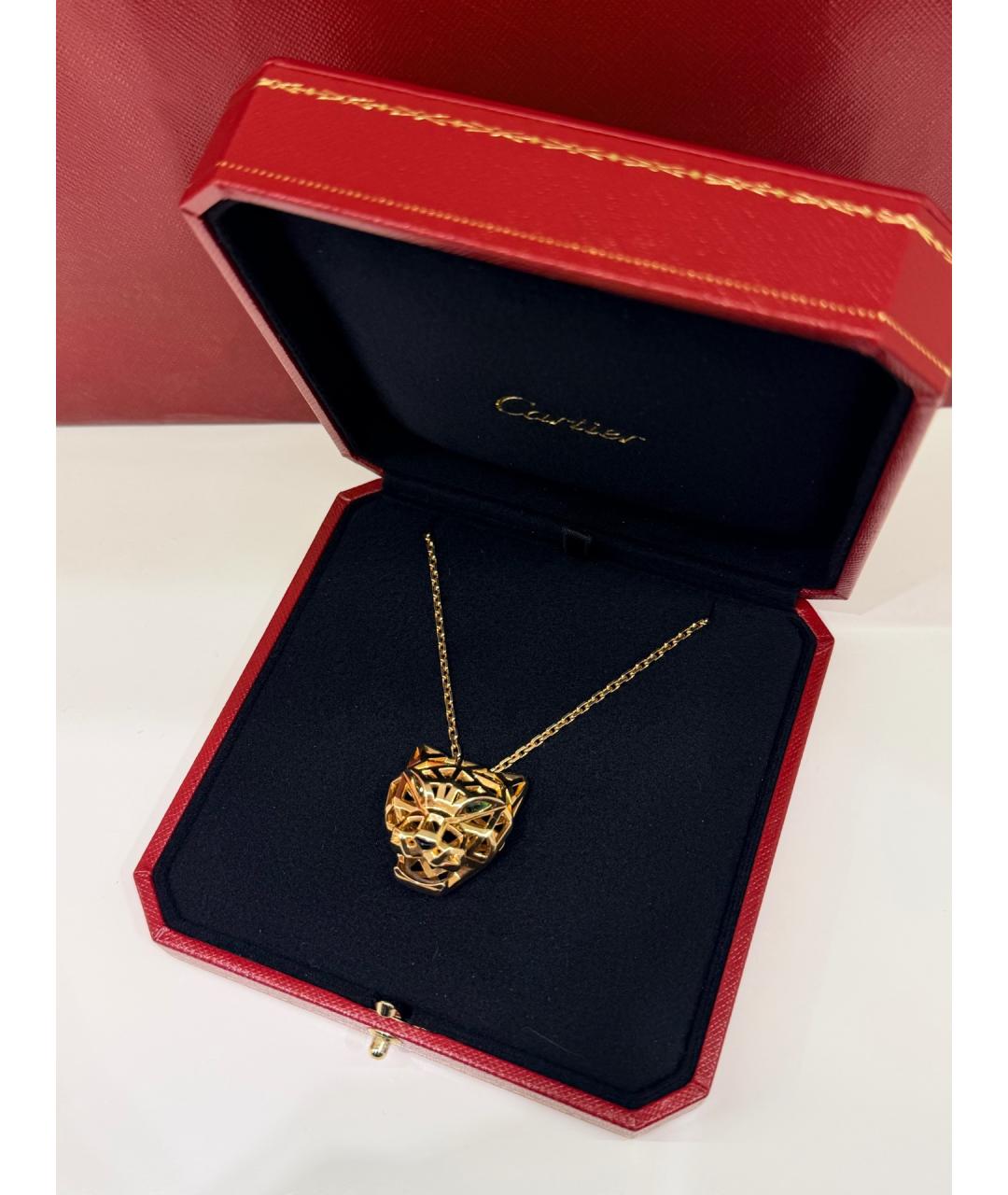 CARTIER Золотое колье из желтого золота, фото 5