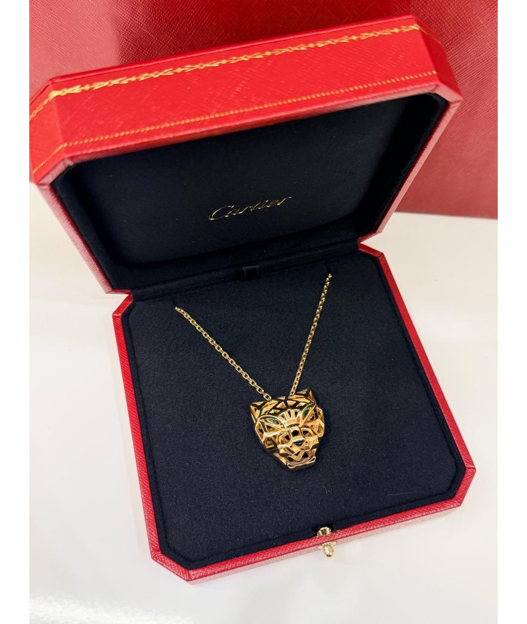 CARTIER Золотое колье из желтого золота, фото 3