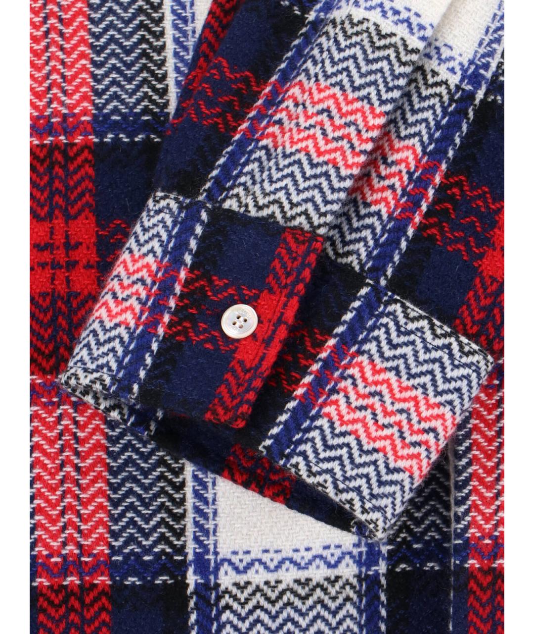 CELINE Мульти кашемировая кэжуал рубашка, фото 4