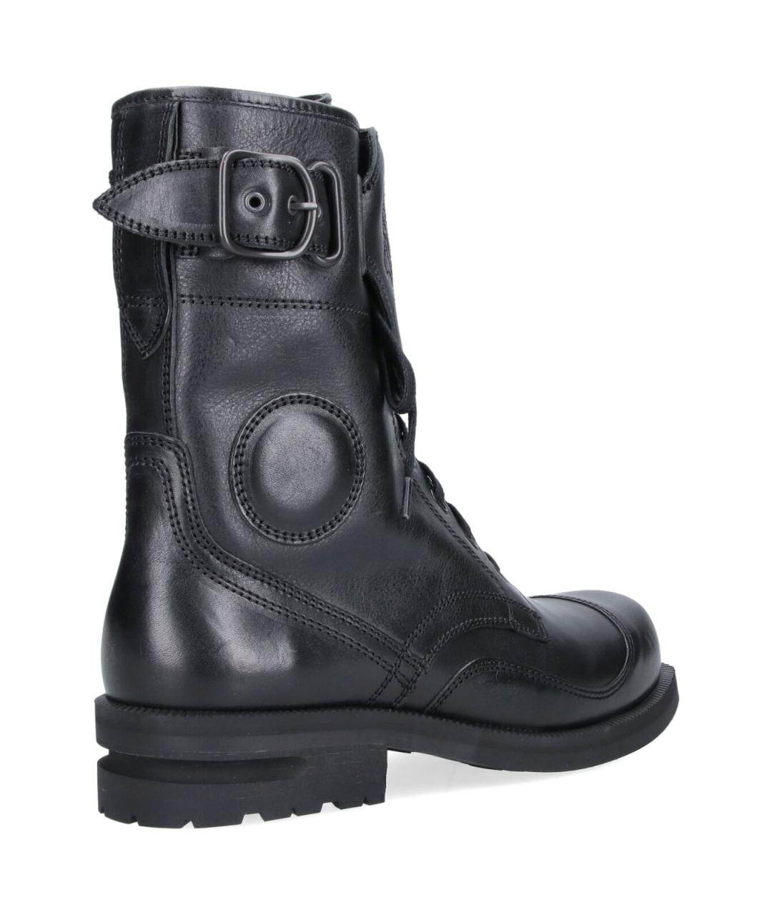 KIKO KOSTADINOV Черные кожаные высокие ботинки, фото 4