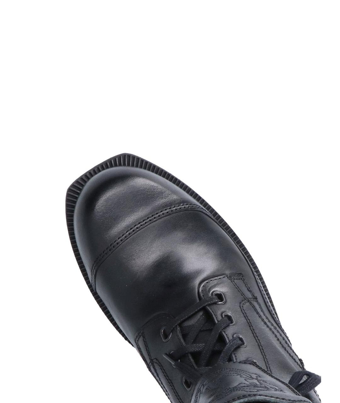 KIKO KOSTADINOV Черные кожаные высокие ботинки, фото 5