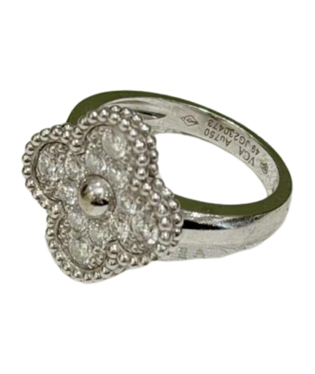 VAN CLEEF & ARPELS Серебряное кольцо из белого золота, фото 1