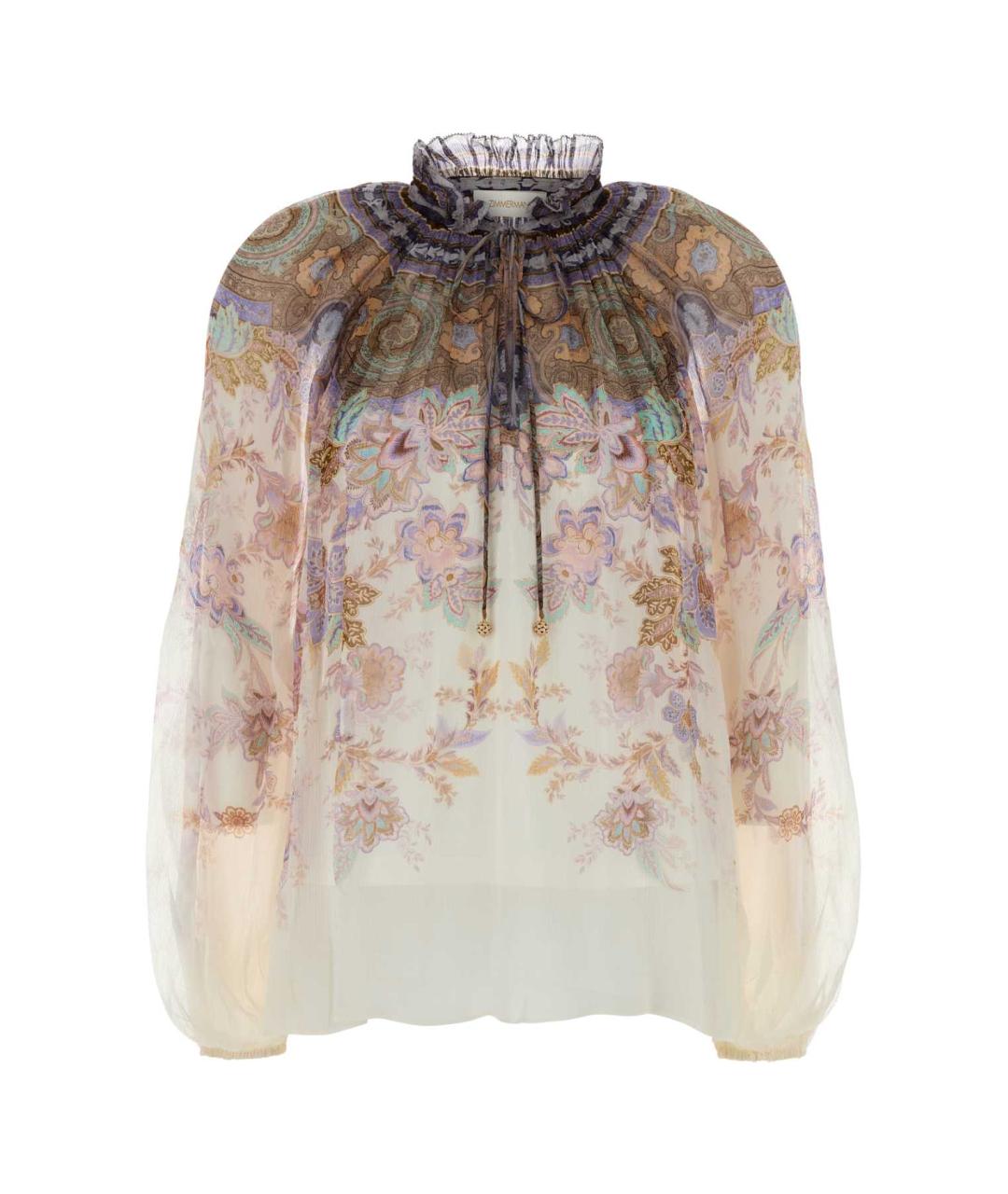 ZIMMERMANN Мульти вискозная блузы, фото 1