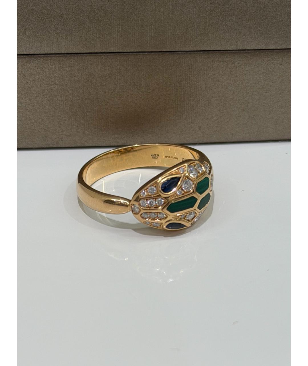 BVLGARI Золотое кольцо из розового золота, фото 9