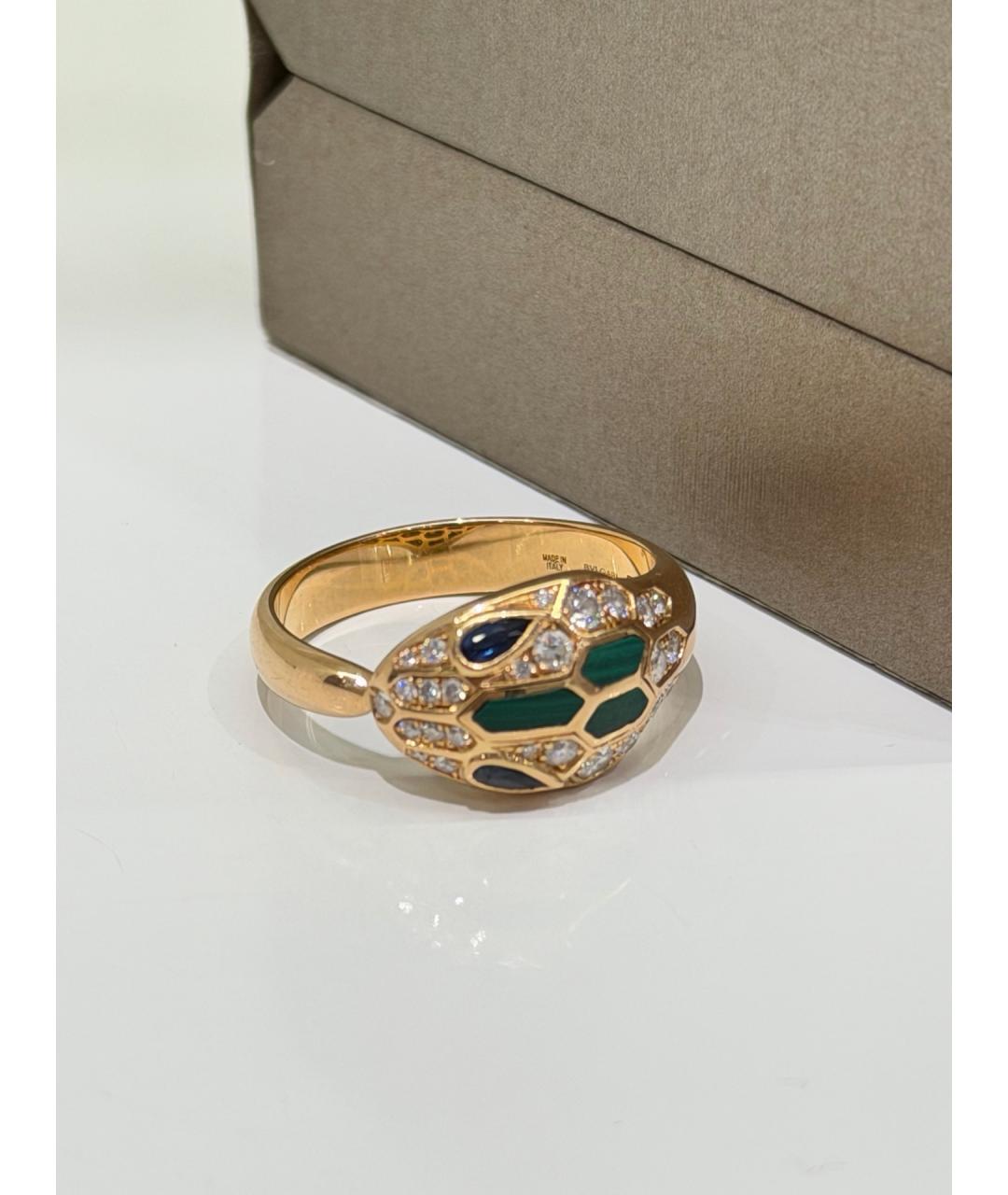 BVLGARI Золотое кольцо из розового золота, фото 7