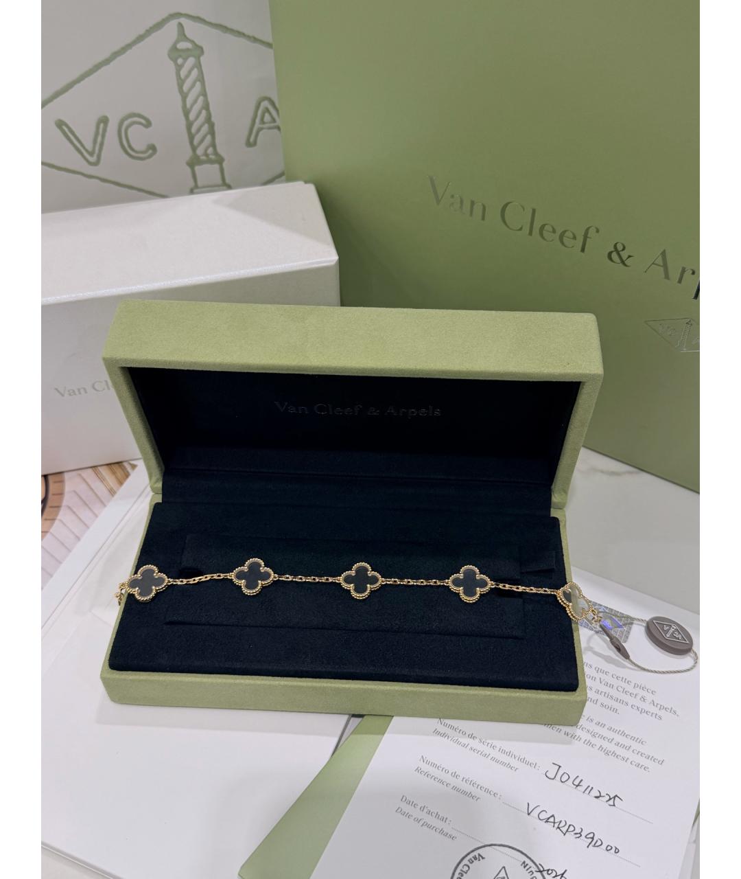 VAN CLEEF & ARPELS Золотой браслет из розового золота, фото 2