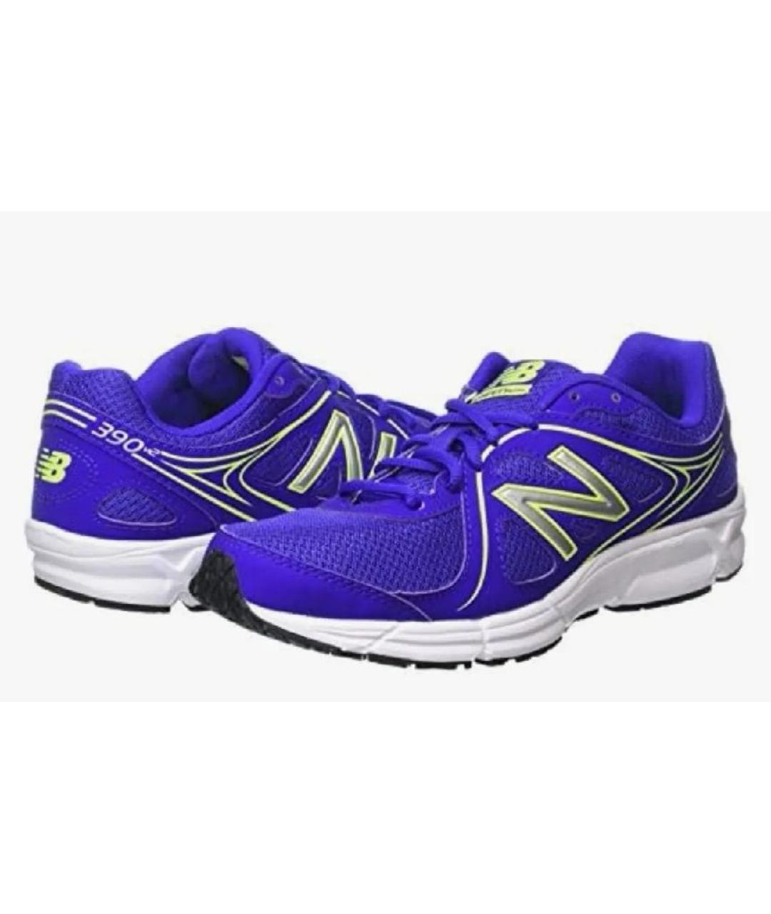 NEW BALANCE Темно-синие текстильные кроссовки, фото 6