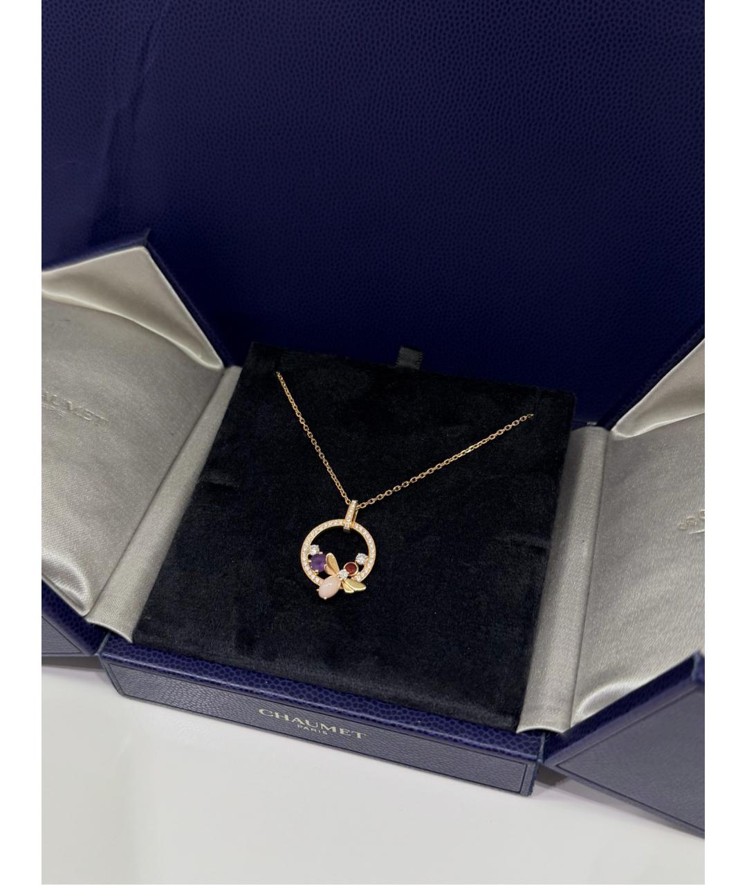 CHAUMET Золотое колье из розового золота, фото 3