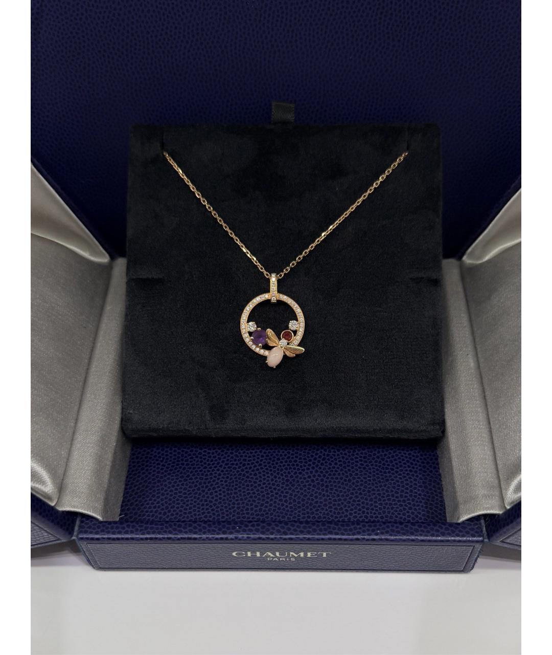 CHAUMET Золотое колье из розового золота, фото 8