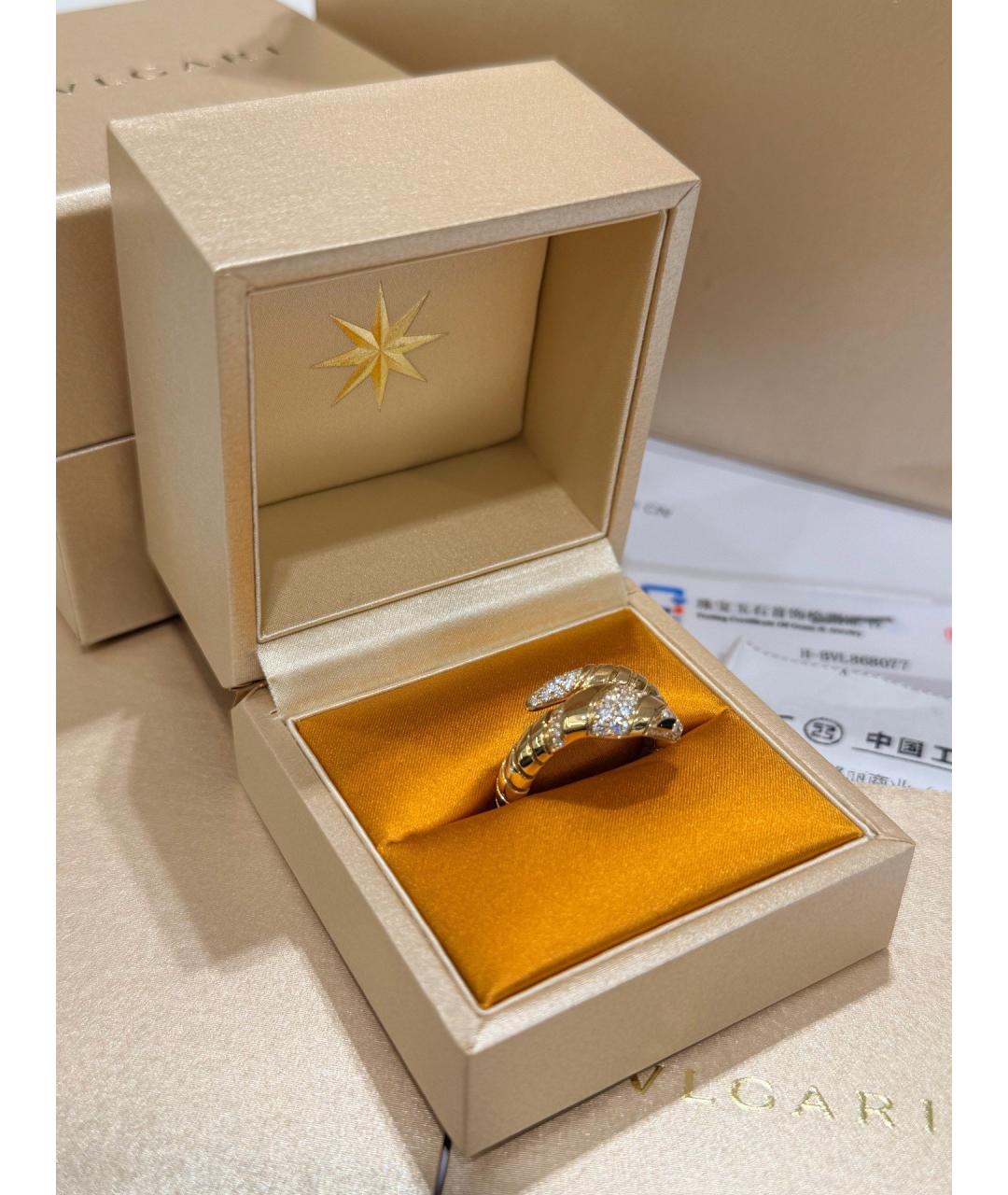 BVLGARI Золотое кольцо из розового золота, фото 2