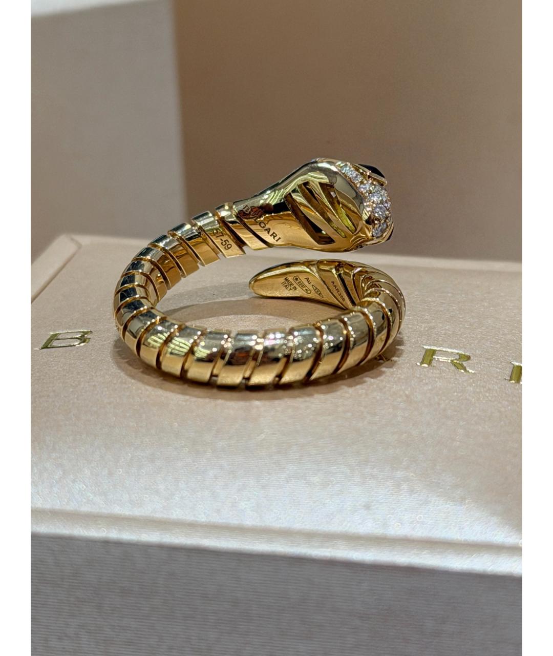 BVLGARI Золотое кольцо из розового золота, фото 6