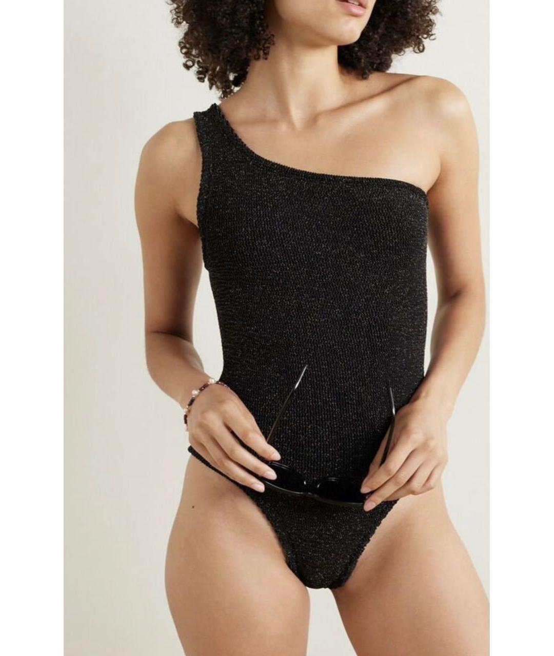 HUNZA G Черный купальник, фото 7