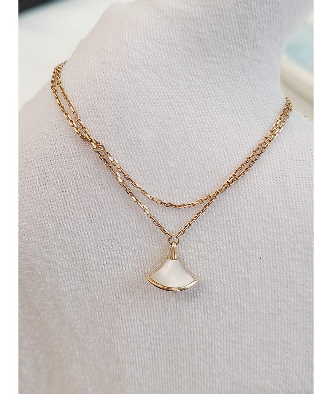 BVLGARI Белый браслет из розового золота, фото 6