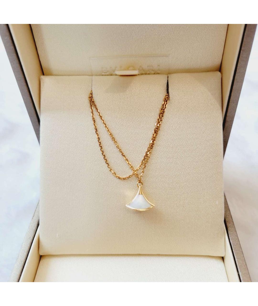 BVLGARI Белый браслет из розового золота, фото 2