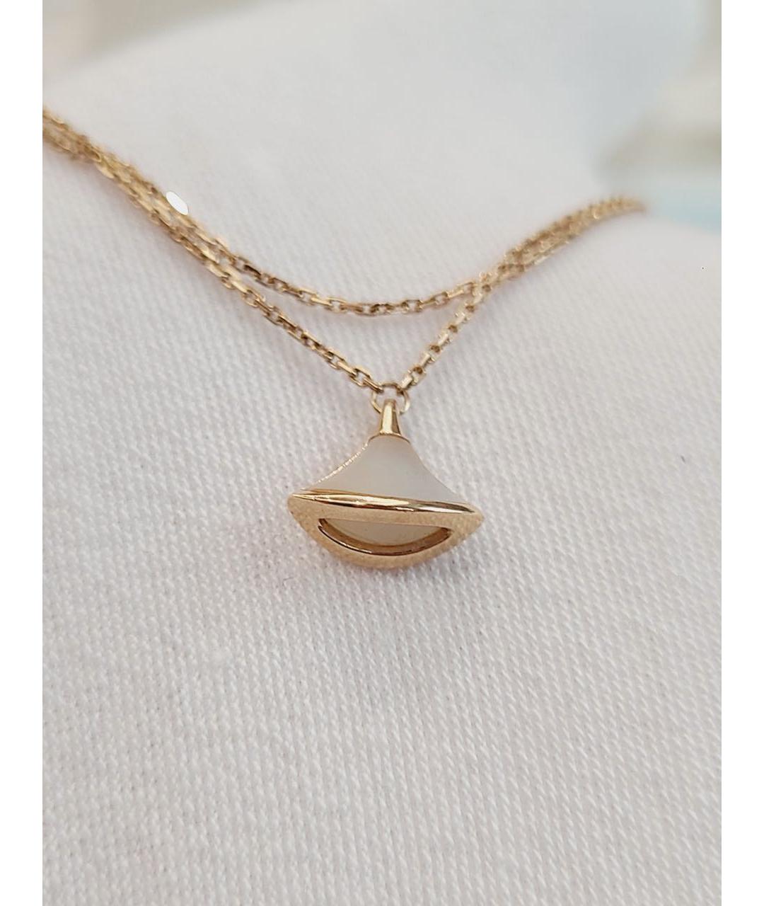 BVLGARI Белый браслет из розового золота, фото 5