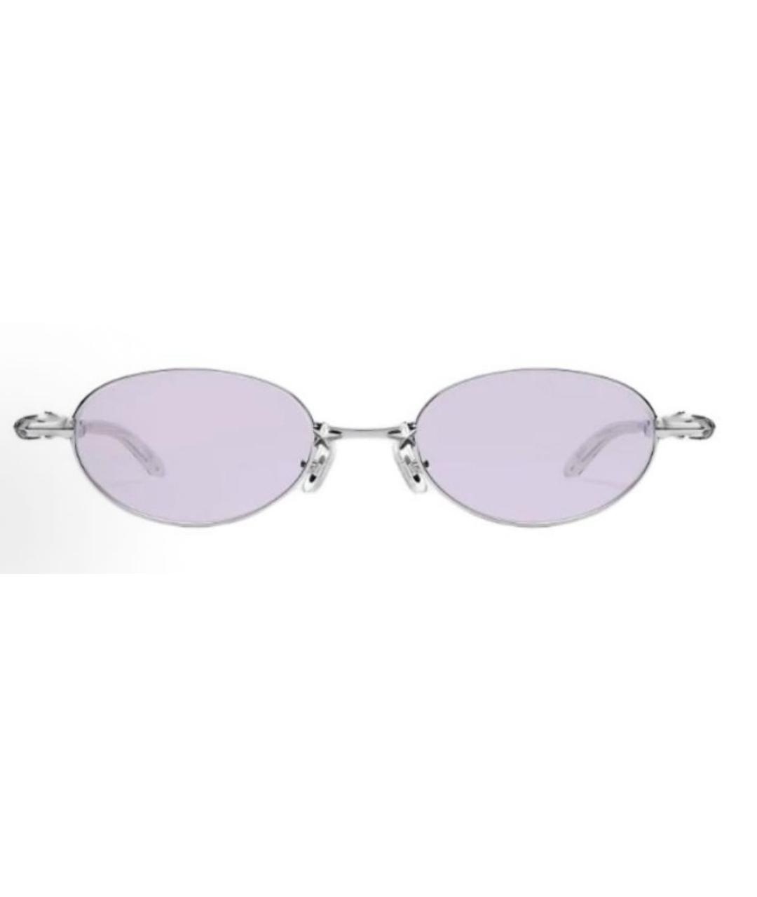 GENTLE MONSTER Фиолетовые металлические солнцезащитные очки, фото 2
