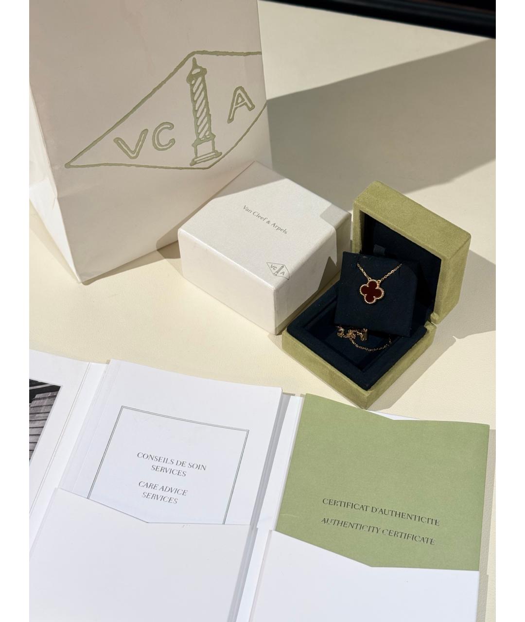 VAN CLEEF & ARPELS Золотое колье из розового золота, фото 2