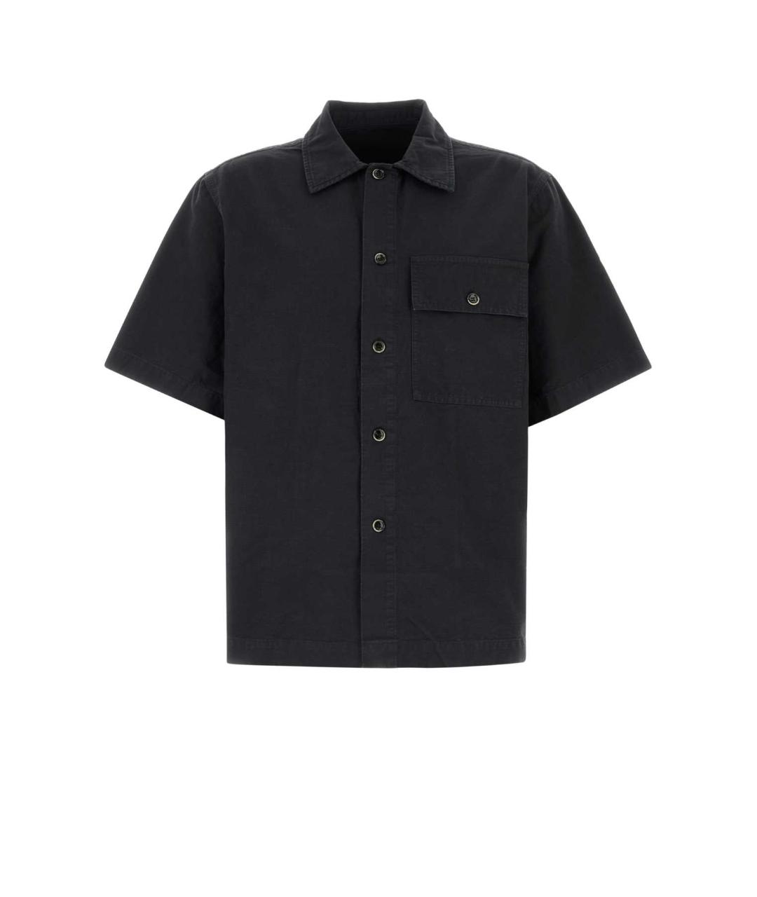 NINE IN THE MORNING Синяя хлопковая кэжуал рубашка, фото 1