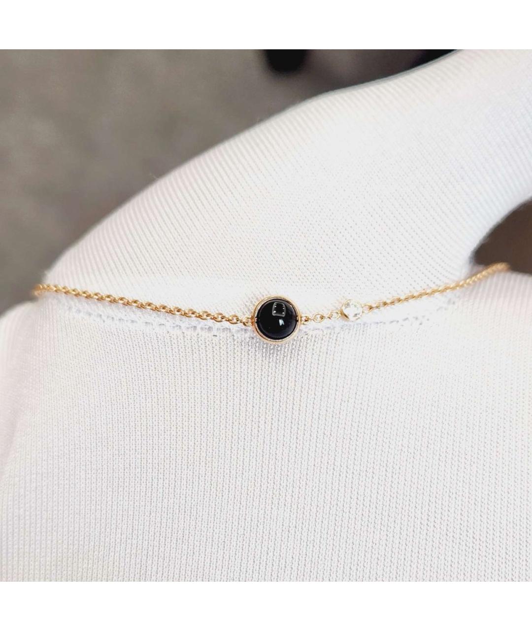 PIAGET Черный браслет из розового золота, фото 4