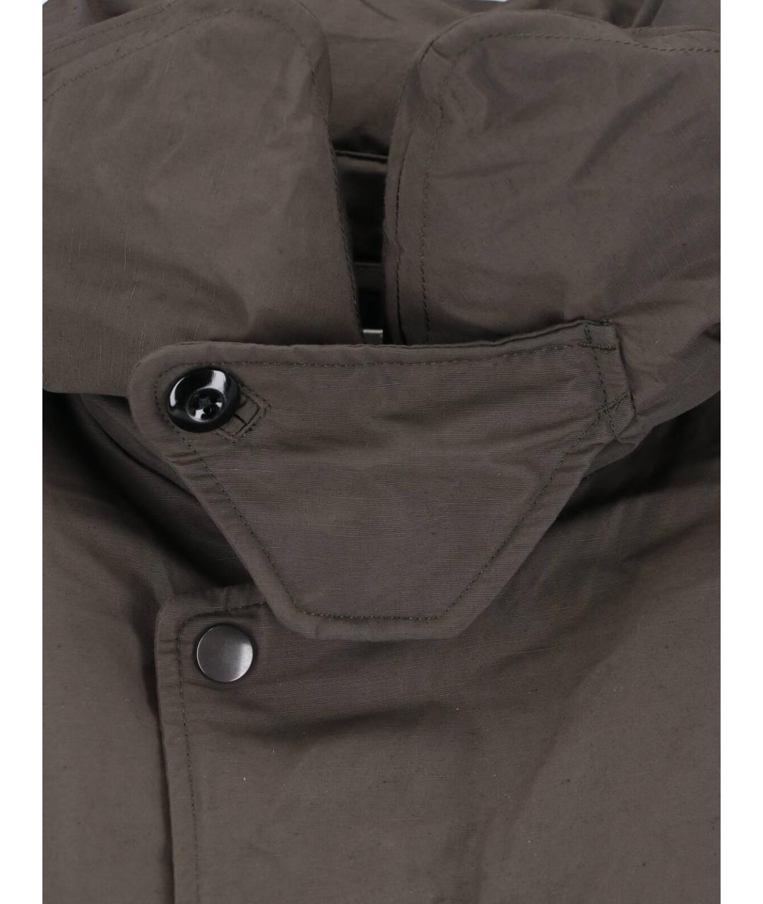 LEMAIRE Коричневая полиамидовая куртка, фото 3