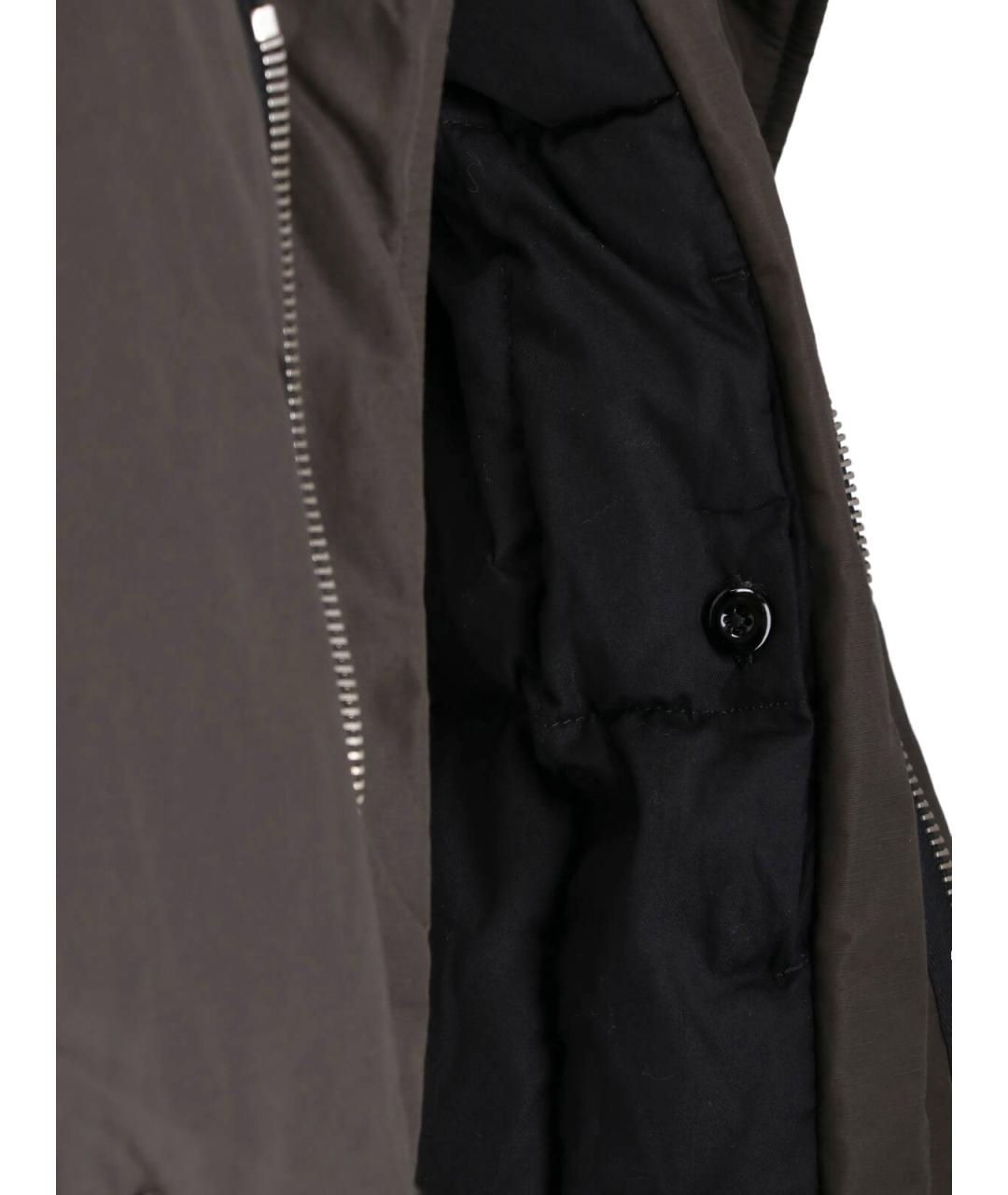 LEMAIRE Коричневая полиамидовая куртка, фото 5