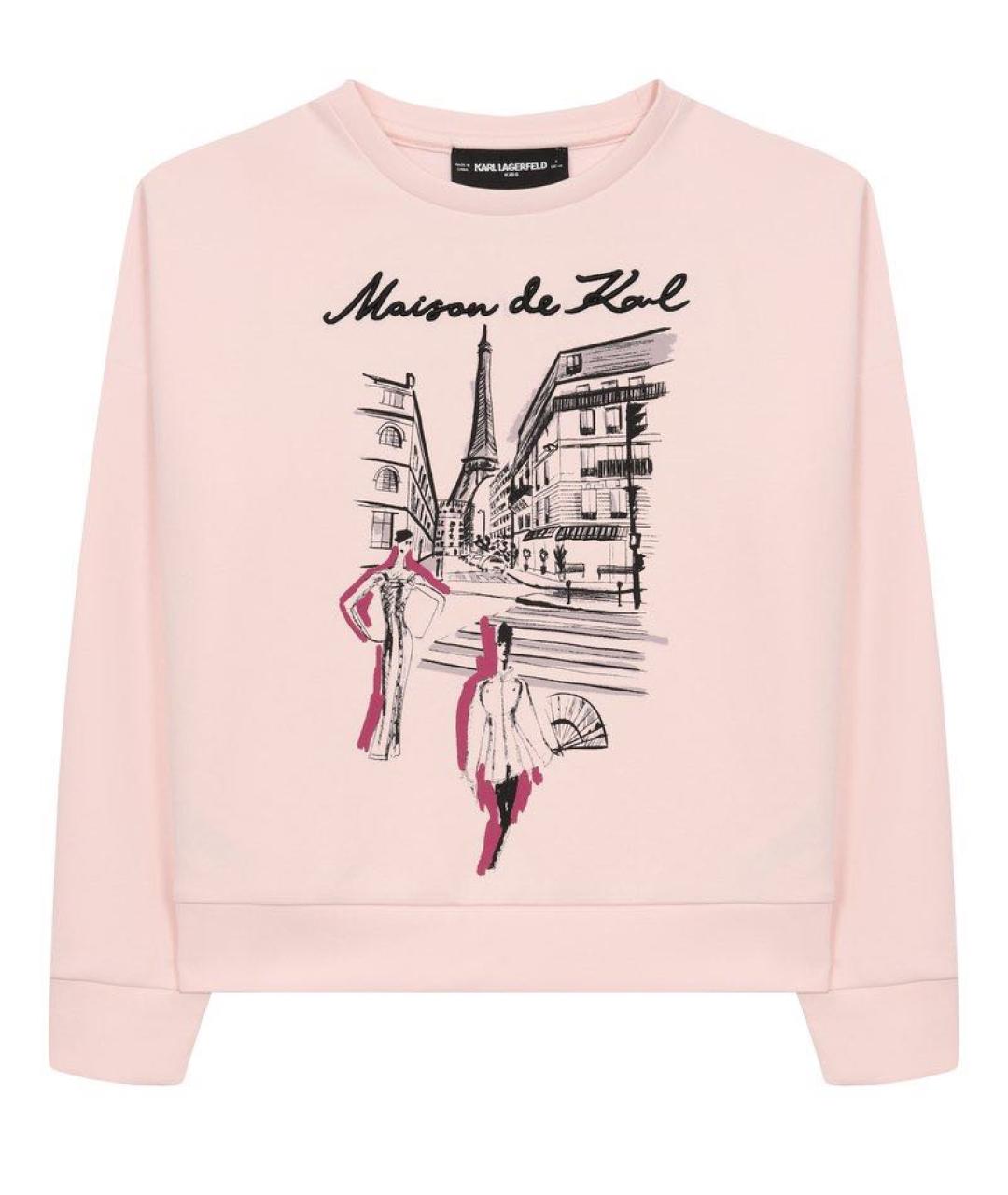 KARL LAGERFELD Розовая рубашка/блузка, фото 5