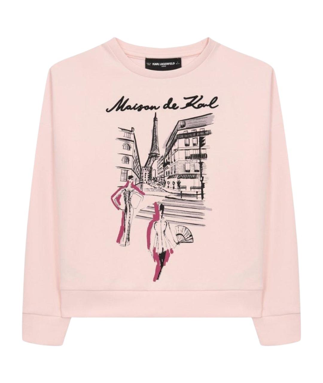 KARL LAGERFELD Розовая рубашка/блузка, фото 1