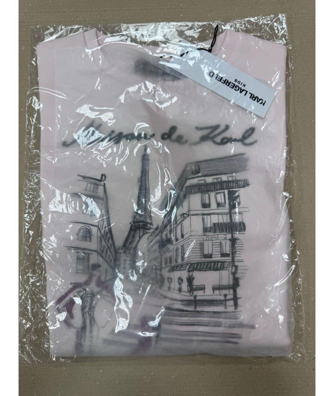 KARL LAGERFELD Розовая рубашка/блузка, фото 4