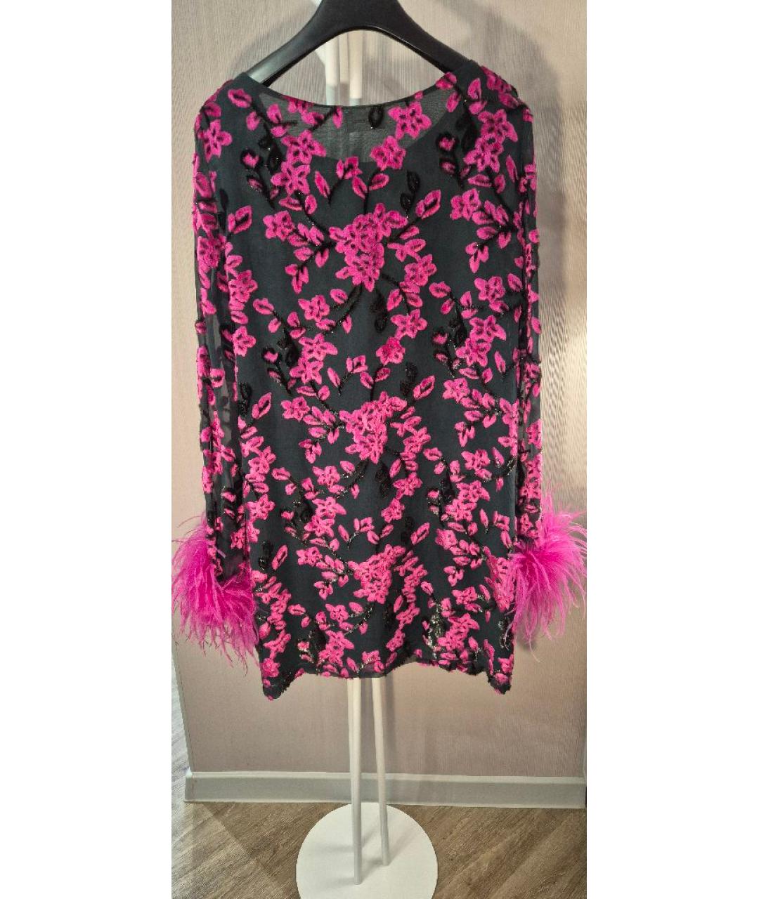 P.A.R.O.S.H. Мульти вискозное коктейльное платье, фото 6