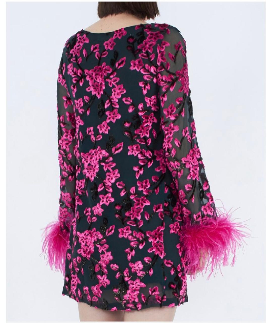 P.A.R.O.S.H. Мульти вискозное коктейльное платье, фото 3