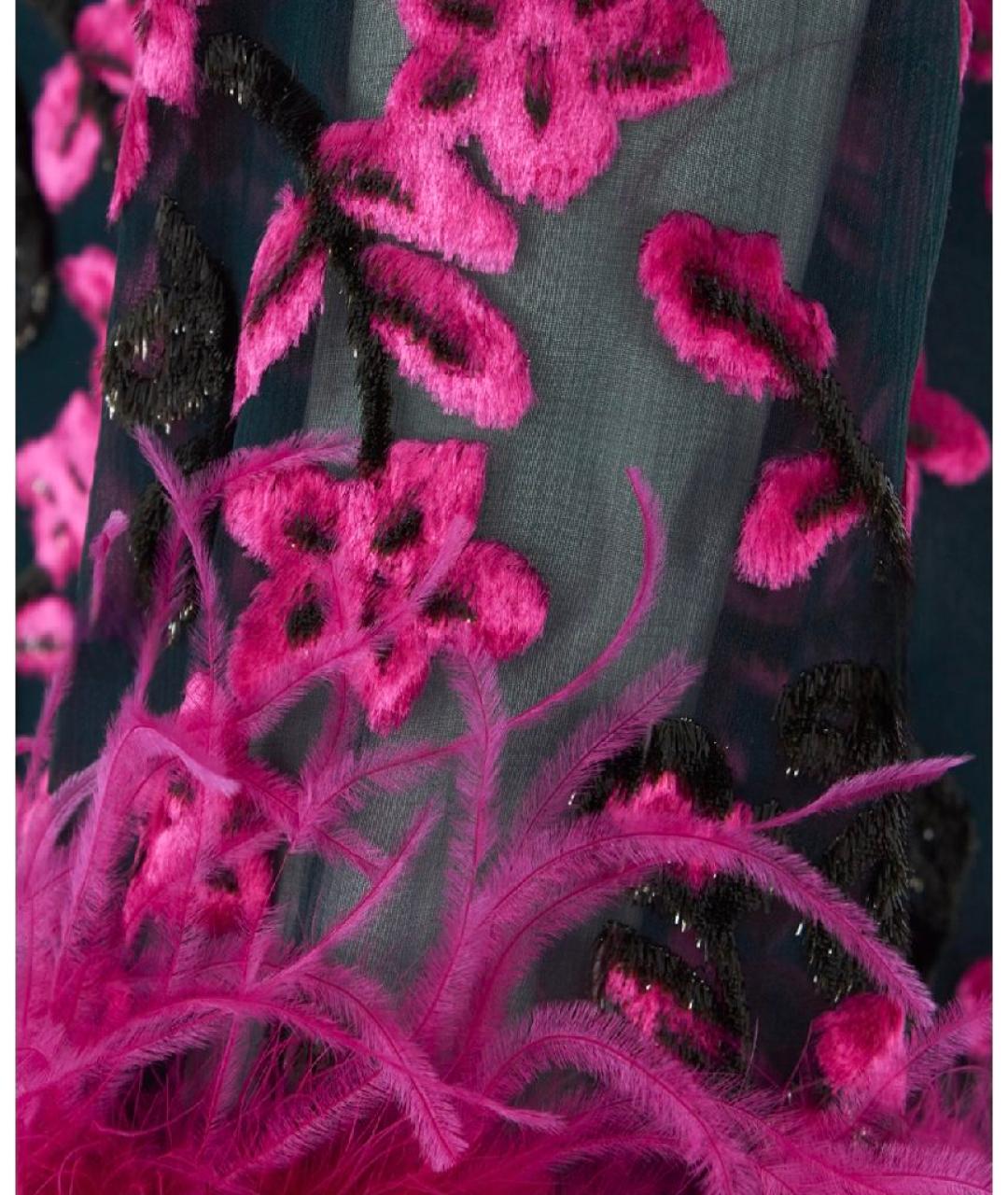 P.A.R.O.S.H. Мульти вискозное коктейльное платье, фото 4