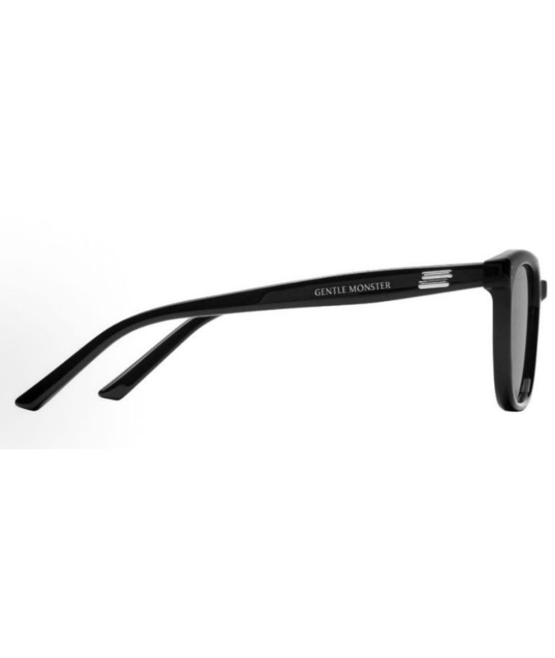 GENTLE MONSTER Черные пластиковые солнцезащитные очки, фото 3