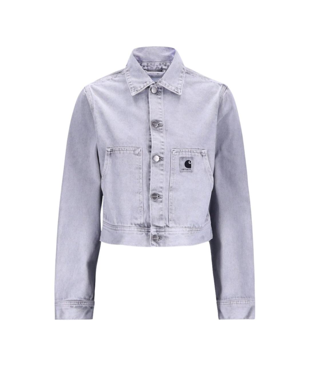 CARHARTT WIP Синяя хлопковая куртка, фото 1
