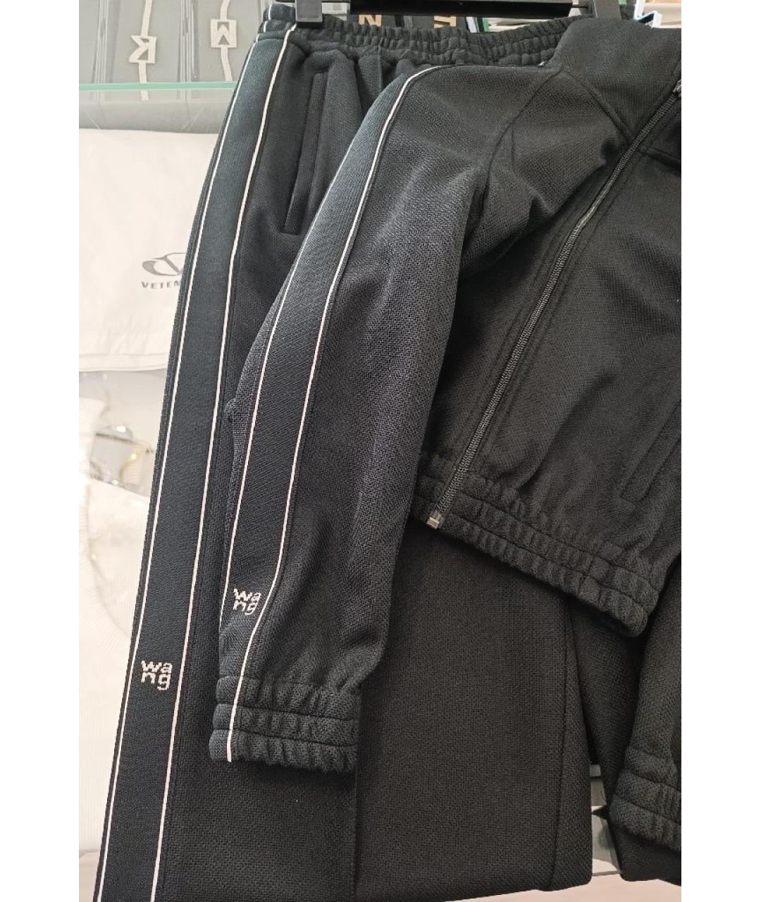 ALEXANDER WANG Черный полиэстеровый спортивные костюмы, фото 5